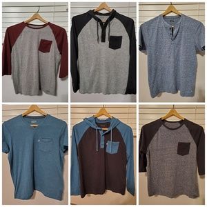 Levi's Mens Shirts - Lot Of 6 - Large